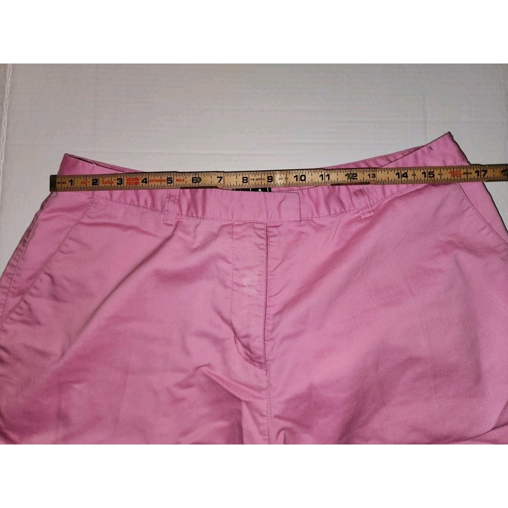 Women's Adidas Stretch Chino Golf Shorts Size 14 Pink, Barbiecore, Preppy - Picture 6 of 8